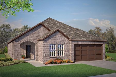 New construction Single-Family house 201 Mossy Cliff Lane, Fort Worth, TX 76052 ENCINO- photo 0