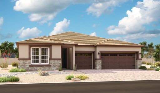 New construction Single-Family house 20230 W. Hollyhock Street, Buckeye, AZ 85396 Darius- photo 0