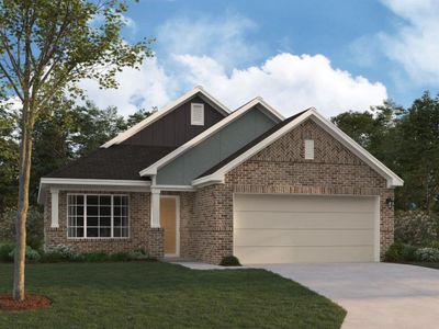 New construction Single-Family house 909 Oak Mist Lane, Magnolia, TX 77354 Somervell- photo 0