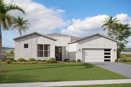 New construction Single-Family house Lotus, 11824 Sw Antarus Ct, Port St. Lucie, FL 34987 - photo