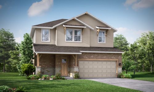 New construction Single-Family house Windsor, 13007 Blue Flame Drive, San Antonio, TX 78245 - photo