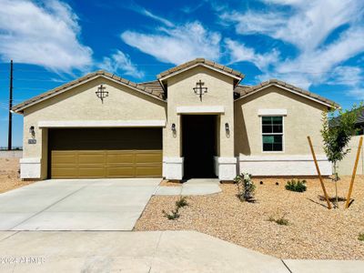 New construction Single-Family house 17830 N Salerno Drive, Maricopa, AZ 85138 Cali- photo 0