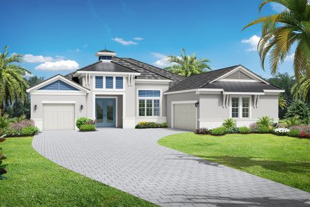 New construction Single-Family house Santa Maria, 4108 Sea Marsh Place, Parrish, FL 34219 - photo