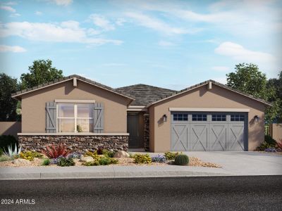 New construction Single-Family house 36773 W La Paz Street, Maricopa, AZ 85138 Kellen- photo 0