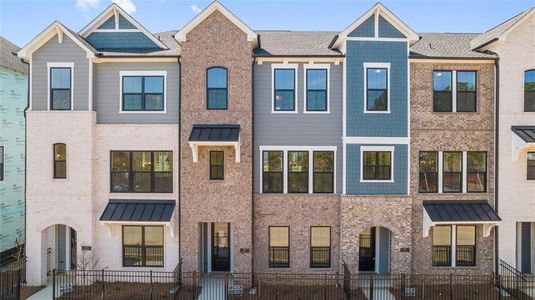 New construction Townhouse house 295 Walker Avenue Drive, Unit 124, Alpharetta, GA 30076 Danielson- photo 0