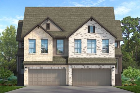 New construction Single-Family house Summerhouse – Villas, 2018 Ironwood Pass Drive, Missouri City, TX 77459 - photo