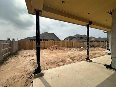 New construction Single-Family house 7622 Zinnia Blossom Lane, Katy, TX 77493 Brentwood Plan- photo 4 4