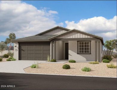 New construction Single-Family house 5512 W Olney Avenue, Laveen, AZ 85339 Sage Homeplan- photo 0
