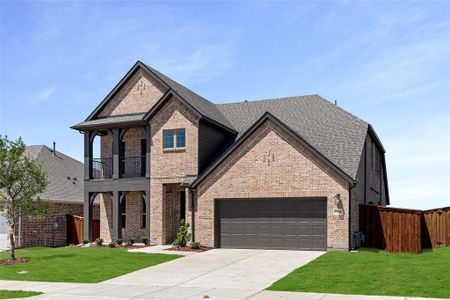New construction Single-Family house 1418 Greenbelt Drive, Forney, TX 75126 Tyler Homeplan- photo 2 2