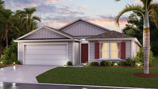 New construction Single-Family house 84 Hulett Woods Rd, Palm Coast, FL 32137 CALI- photo 0 0