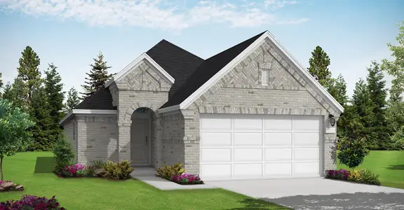 New construction Single-Family house 32030 Towering Birch Tr, Conroe, TX 77385 Muenster (1593-HV-30)- photo 0