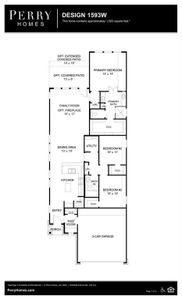 New construction Single-Family house 328 Mallorn Lane, Montgomery, TX 77316 Design 1593W- photo 1 1