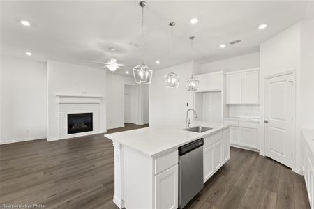 New construction Single-Family house 204 Duck Lake Loop, Anna, TX 75409 Bowie Homeplan- photo 5 5