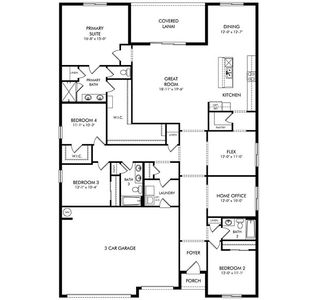 New construction Single-Family house 2308 Rosewood Drive, Bartow, FL 33830 Oakhurst- photo