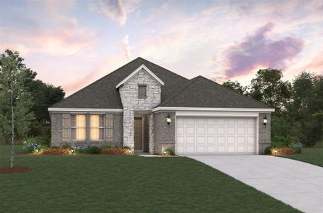 New construction Single-Family house 3853 Pearlwood Drive, Little Elm, TX 75068 Brooks- photo 0