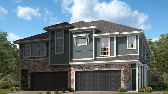 New construction Townhouse house Bagby II, 21107 Medina River Drive, Cypress, TX 77433 - photo
