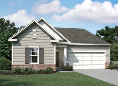 New construction Single-Family house 7524 Saffron Avenue, Covington, GA 30014 Hawking - photo 0