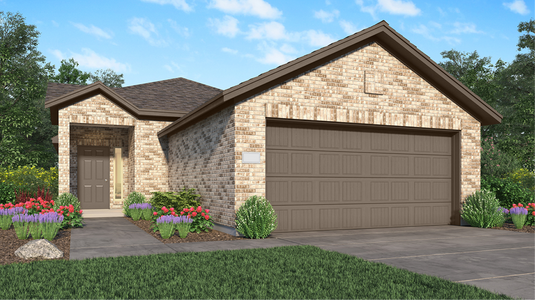 New construction Single-Family house Brook II, 23 Katy Hockley Road, Hockley, TX 77447 - photo