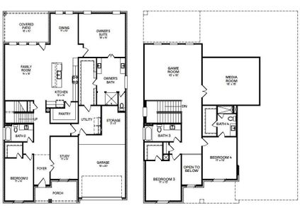 New construction Single-Family house 4602 Granary Hollow Court, Fulshear, TX 77441 Teton- photo 1 1