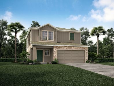 New construction Single-Family house The Glendale, 9405 Serapis Way, Port St. Lucie, FL 34987 - photo