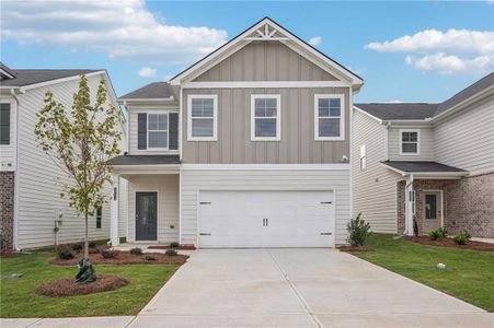 New construction Single-Family house 3028 Viewpark Circle, Conyers, GA 30013 The Lawson "B"- photo 0