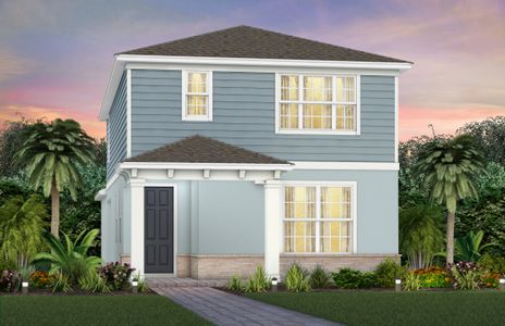 New construction Single-Family house Juniper, 10774 Pahokee Beach Place, Orlando, FL 32827 - photo