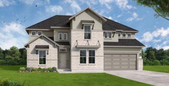 New construction Single-Family house 4917 Harbor Brooks Lane, League City, TX 77573 Granbury- photo 1 1