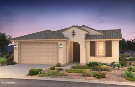 New construction Single-Family house 1445 W Saddle Run, Apache Junction, AZ 85120 Barletta- photo 0