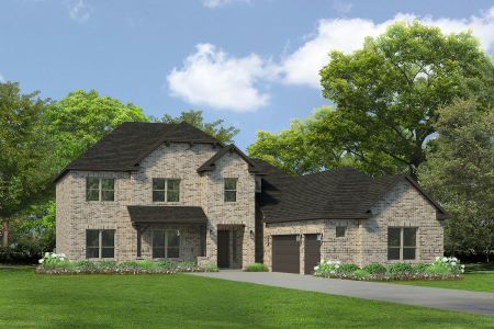 New construction Single-Family house Texan (Courtyard), 3141 Miller Road, Midlothian, TX 76065 - photo