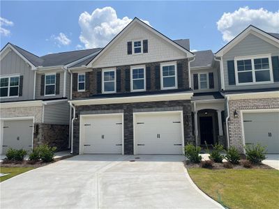 New construction Townhouse house 1247 Park Center Circle Circle, Austell, GA 30168 Dylan II- photo 0