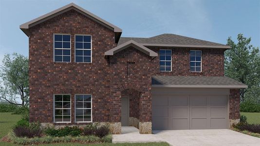 New construction Single-Family house 10109 Tidwell Street, Aubrey, TX 76227 H40O Oak Leaf- photo 0