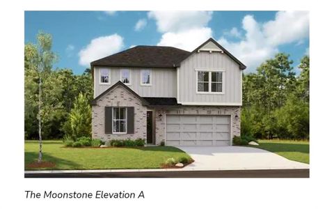New construction Single-Family house 1217 Blue Oak Blvd, San Marcos, TX 78666 Moonstone- photo 0 0