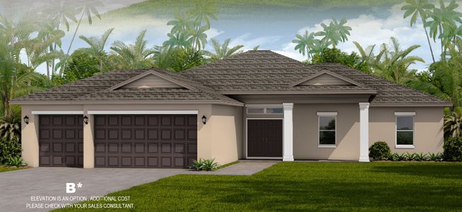 New construction Single-Family house 851 Vantage Street Southeast, Palm Bay, FL 32909 - photo 1 1