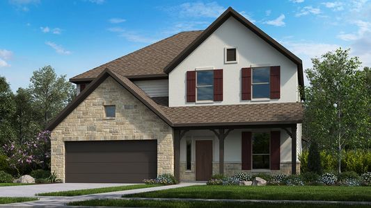 New construction Single-Family house 511 Ardsley Park Drive, Lakewood Village, TX 75068 Terracotta- photo 0 0