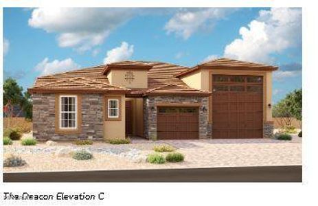 New construction Single-Family house 20162 W Hollyhock Street, Buckeye, AZ 85396 Deacon- photo 0 0