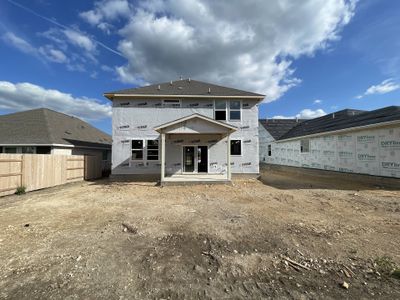 New construction Single-Family house 1308 Dog Iron Court, Georgetown, TX 78628 Wyatt Homeplan- photo 33 33