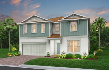 New construction Single-Family house 15952 Sandy Cliffs Drive, Clermont, FL 34714 Clearwater- photo 0