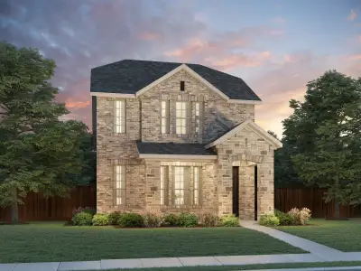 New construction Single-Family house 2660 Wellington Lane, Corinth, TX 76210 The Harrow- photo 0