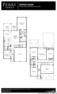 New construction Single-Family house 12404 Redwater, San Antonio, TX 78253 Design 2442W- photo 1 1