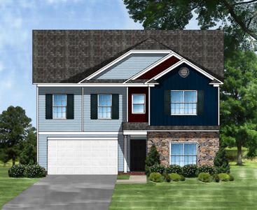 New construction Single-Family house Devonshire II, 13 Cathchers Circle, Four Oaks, NC 27524 - photo