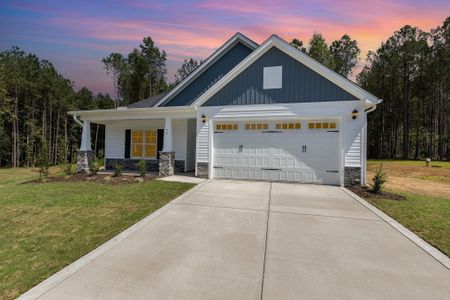 New construction Single-Family house 56 Cold Creek Court, Selma, NC 27576 The Currituck- photo 2 2