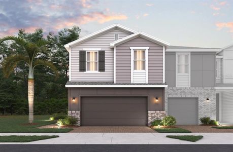 New construction Townhouse house 727 Southern Edge Way, Sanford, FL 32771 Elm- photo 0