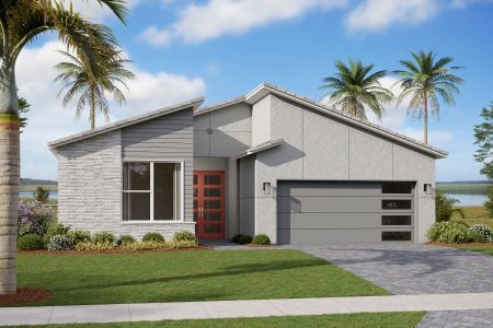 New construction Single-Family house 9824 Sw Veronese Dr, Port St. Lucie, FL 34987 Willow- photo 0