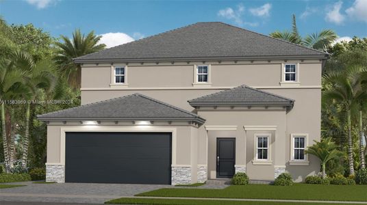 New construction Single-Family house 18541 Sw 136 Ave, Miami, FL 33177 Piani- photo 0