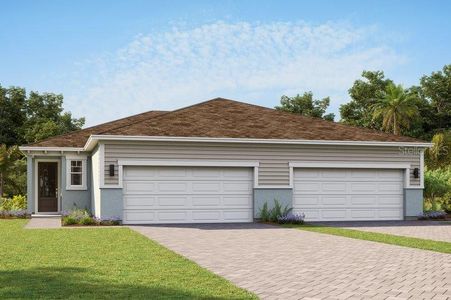 New construction Single-Family house 6156 Timberdale Avenue, Wesley Chapel, FL 33545 Oceana- photo 0