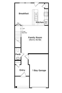 Homesite 152 first floor