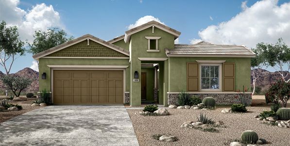New construction Single-Family house 4367 N 201St Drive, Buckeye, AZ 85396 - photo 3 3