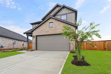 New construction Single-Family house 19303 Poppy Village Circle, Magnolia, TX 77355 Ocampo- photo 1 1