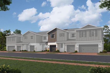 New construction Townhouse house 14840 Harvest Street, Orlando, FL 32824 San Miguel- photo 0 0