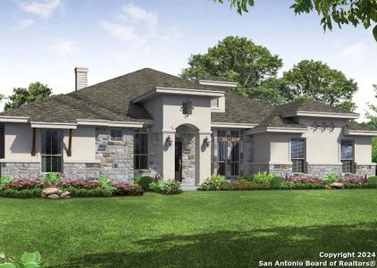 New construction Single-Family house 5306 Estates Oak Way, San Antonio, TX 78263 Braunig B- photo 0 0